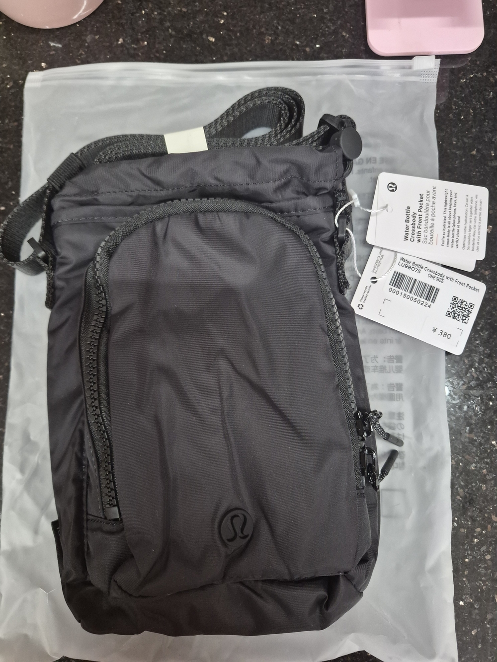 lululemon athletica Black Water Bottle Crossbody Bag - Everyday Carry